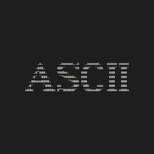 ASCII art voorbeeld